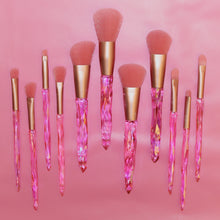 Load image into Gallery viewer, Queen Quartz Makeup Brush Set
