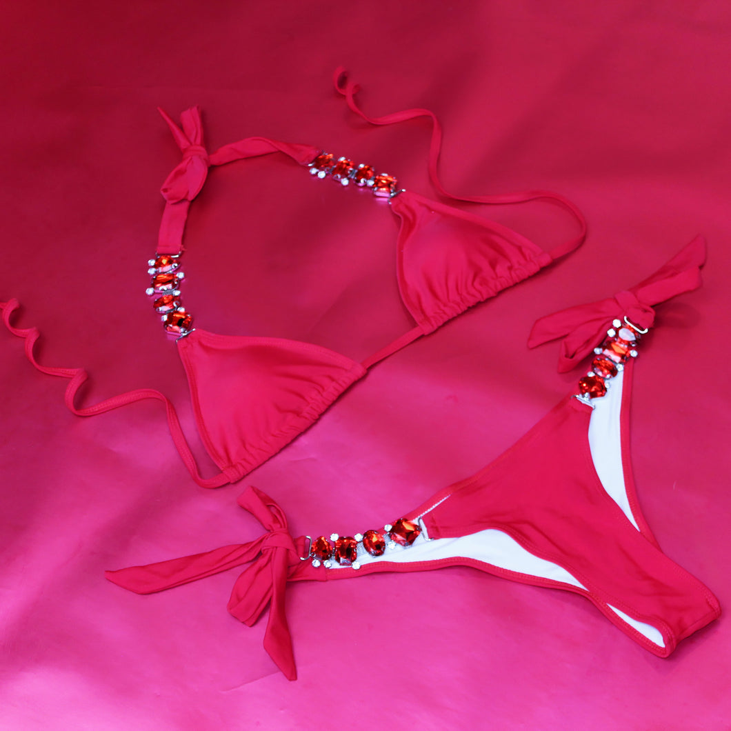 Chandelier Bikini - Red