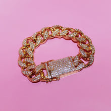 Load image into Gallery viewer, SAINT Icy Cuban Link Bracelet
